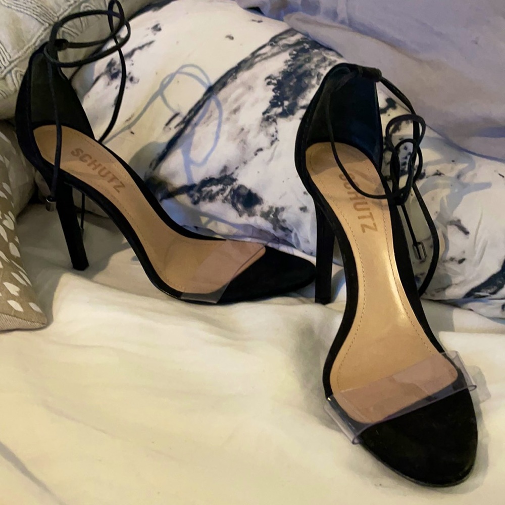 Schutz josseana open toe high heel